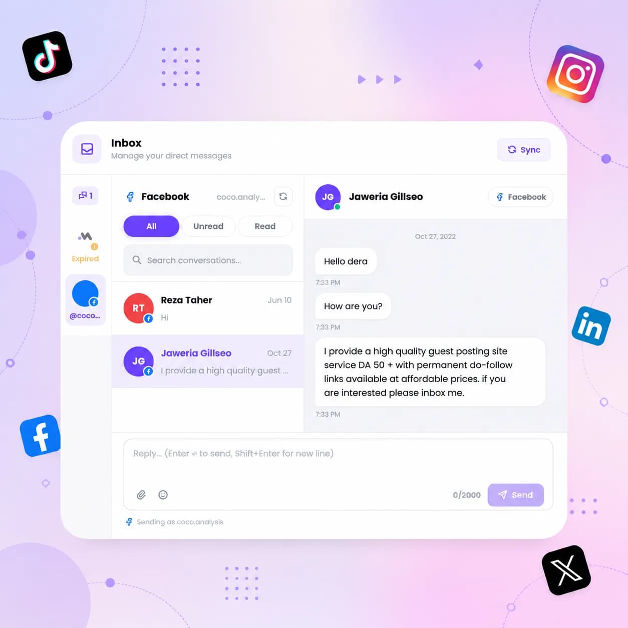 social inbox